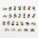 People Living In Notebook 2 Washi Roll Sticker Bande