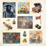 Poseidon's Kingdom Sticker Book (700+ stickers)