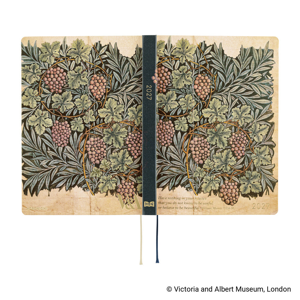 Hobonichi Techo HON A5 - V&A Series: Vine
