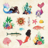 Poseidon's Kingdom Sticker Book (700+ stickers)