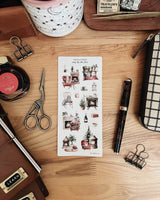 Sarica Studio Cozy by the Fire Stickers