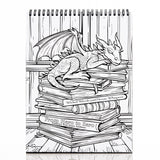 Waiting For the Night Coloring Book
