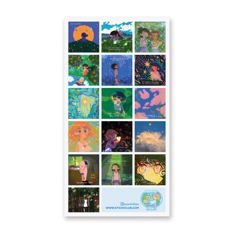 STICKII Good Days Will Come Sticker Sheet