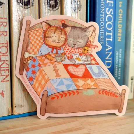 Marika Paz Vinyl Sticker - I Love You