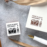 eric x CTFJ Rubber Stamp - Nice Holiday