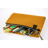Hobonichi Techo A6 Cover Tragen: Mustard