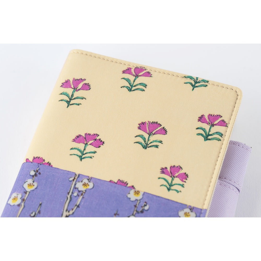 Hobonichi Techo 2026 Spring Original Book & Cover - Unsodo Bijutsukai (Plum and Dianthus) [JPN/A6/April Start]