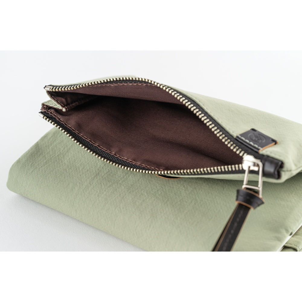 Hobonichi Techo A6 Cover Tragen: Oakmoss