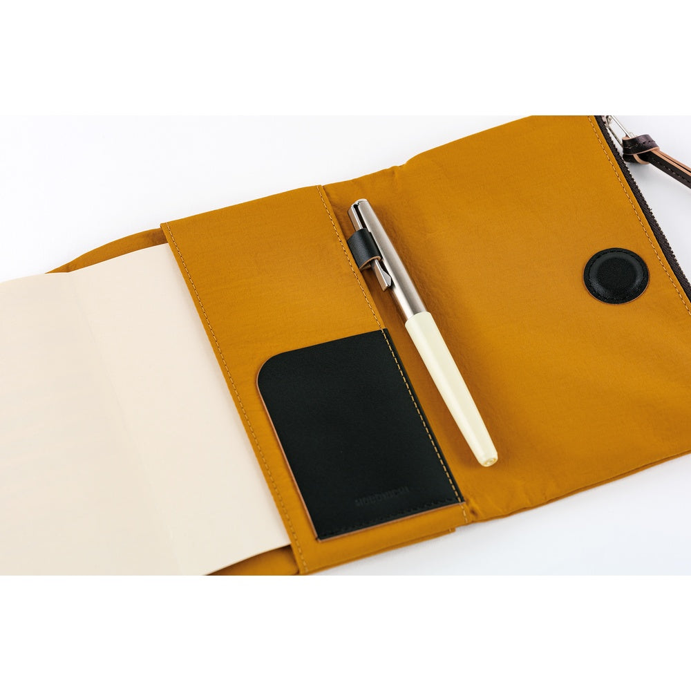 Hobonichi Techo A6 Cover Tragen: Mustard
