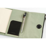 Hobonichi Techo A6 Cover Tragen: Oakmoss