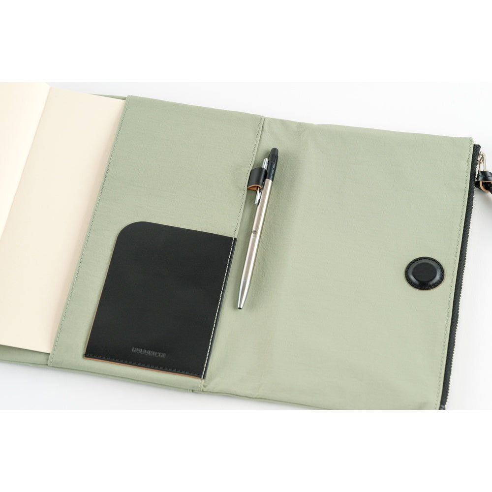 Hobonichi Techo 2026 Cousin A5 Book & Cover - Tragen: Oakmoss [ENG/A5/Jan Start]