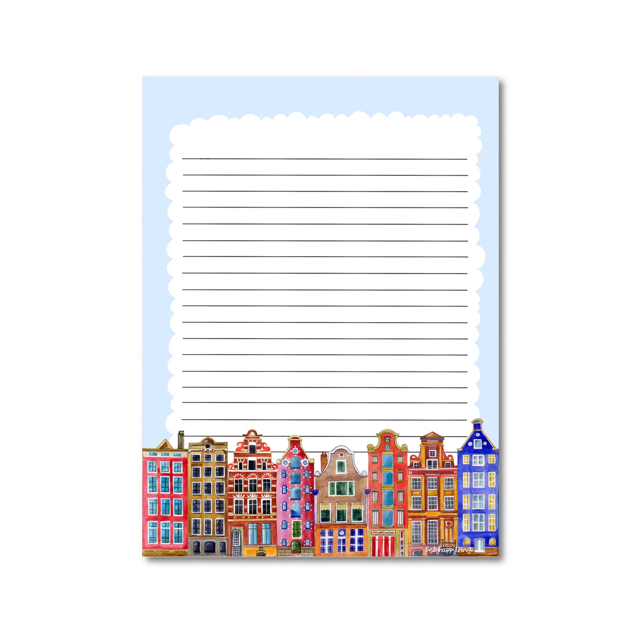 Buildings of Amsterdam Notepad A5