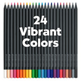 Faber-Castell Black Edition Colored Pencils - Box of 24
