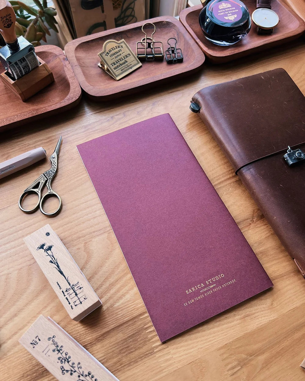 Sarica Studio Floral Notebook (Standard TN Size)