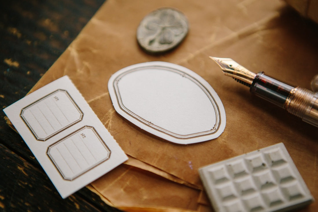 OURS Studio Shell Label Letterpress Book