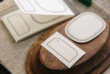 OURS Studio Ellipse Label Letterpress Book