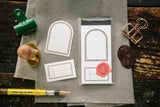 OURS Studio Window Label Letterpress Book