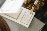 OURS Studio Window Label Letterpress Book