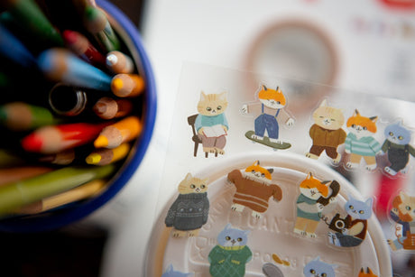 OURS Studio Cat Gathering Sticker