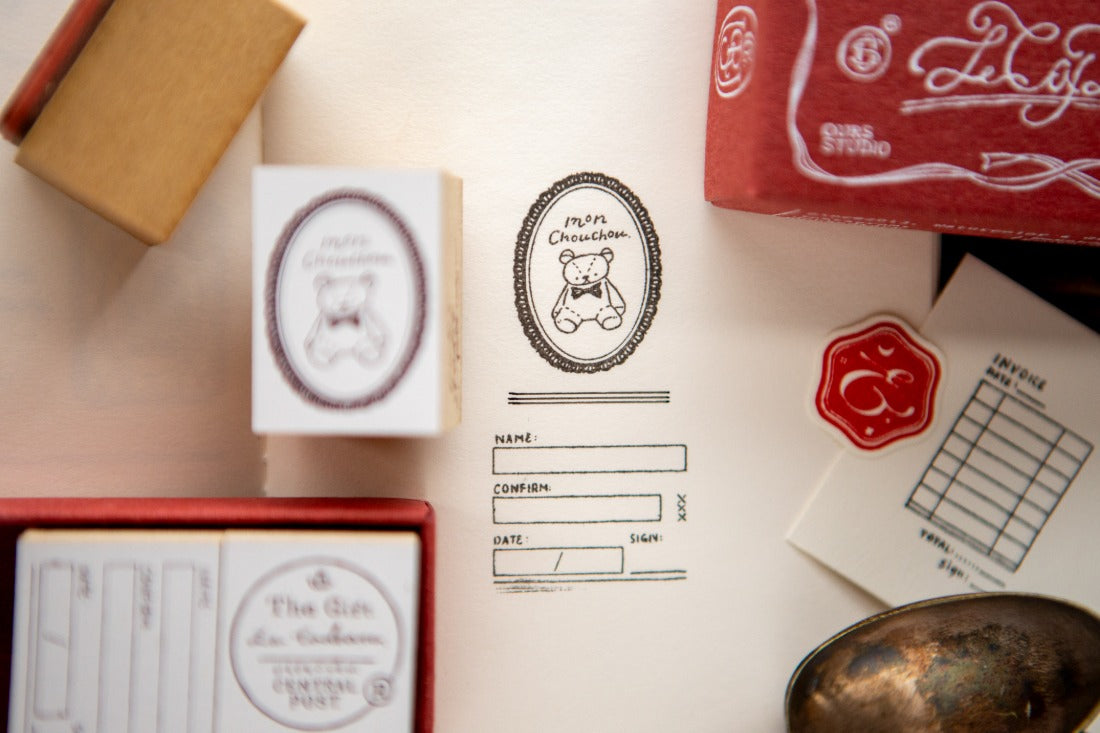 OURS Studio "The Gift" Rubber Stamp Series