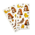 This whimsical rubber duckie themed washi sticker sheet was illustrated by jb0xtchi (Jessica Ng). jb0xtchi creates stationary and small trinkets from whimsical ideas in the form of painting using ink, watercolour, and gouache.

Washi Material Sticker Sheet
Height: 170mm x Width: 90mm
Includes 1 sticker sheet