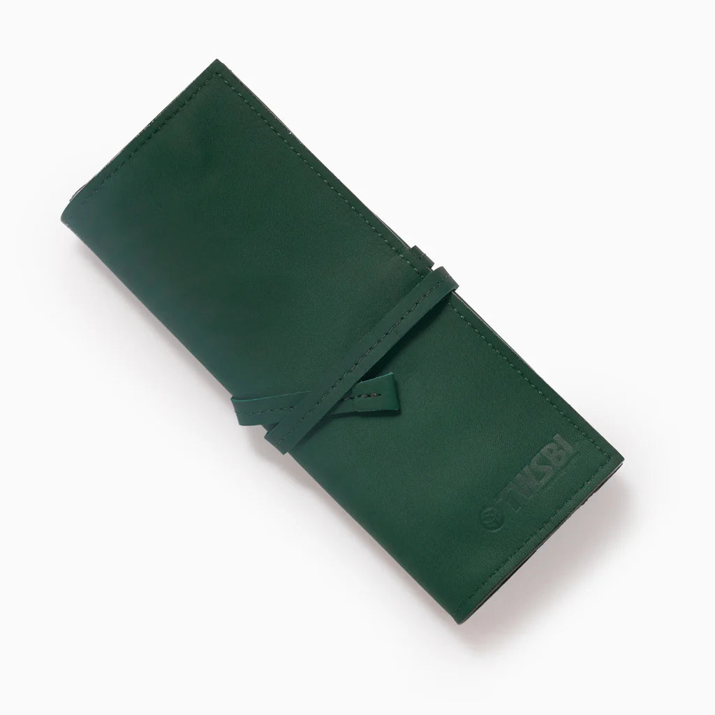 TWSBI Leather Roll Case Forest Green