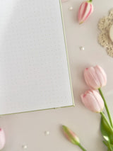 leelajournals Tulip Spell Book A5 Notebook - Aurora (Dotted, Lined)