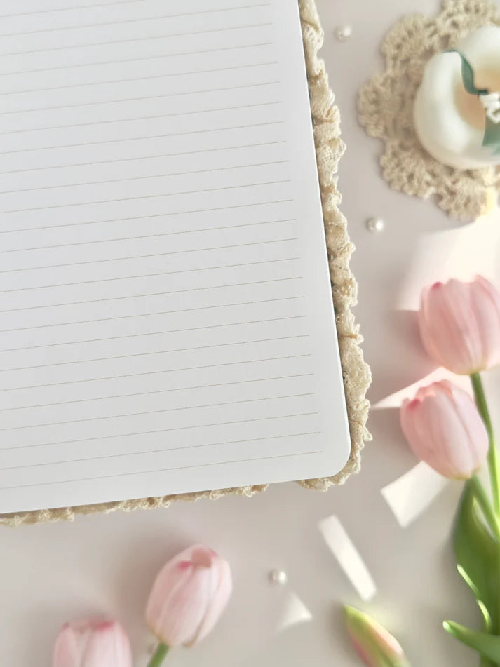 leelajournals Tulip Spell Book A5 Notebook - Aurora (Dotted, Lined)