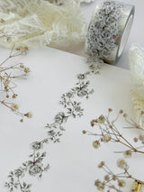 ♡ 23 - 27mm wide

♡ die cut washi is very delicate, careful when unraveling!

♡ all washi is 10m long