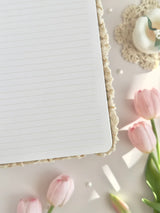 leelajournals Bunny A5 Notebook (Dotted, Lined)