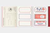 TRAVELER’S notebook LOVE AND TRIP Red (Passport Size)