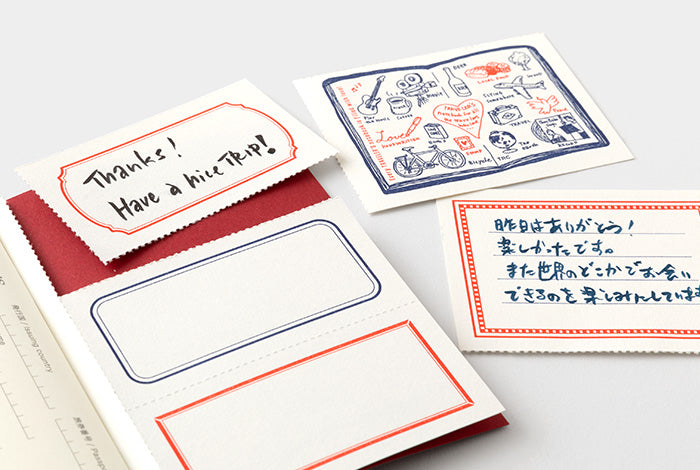 TRAVELER'S notebook Refill LOVE AND TRIP (Passport Size)