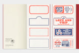 TRAVELER'S notebook LOVE AND TRIP Red (Regular Size)