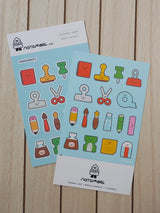 ✿ 3.5x5" / 8.89x12.7 cm
✿ glossy pvc sticker sheet
✿ water and scratch resistant