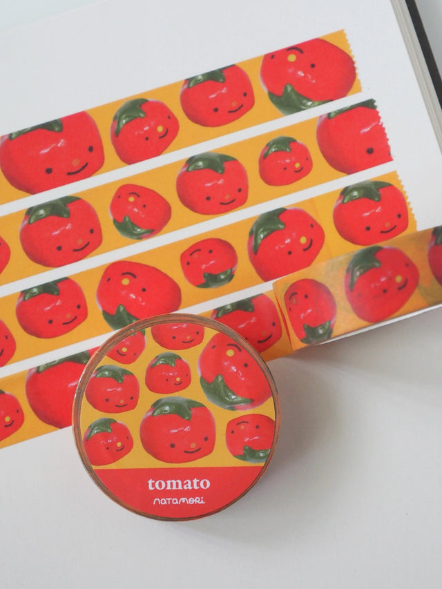 Tomato Washi Tape by natamori

✿ 15mm x 10m
✿ matte
✿ great to use in your bullet journal, planner, letters, etc ♡