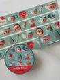 Red and Blue Washi Tape by natamori