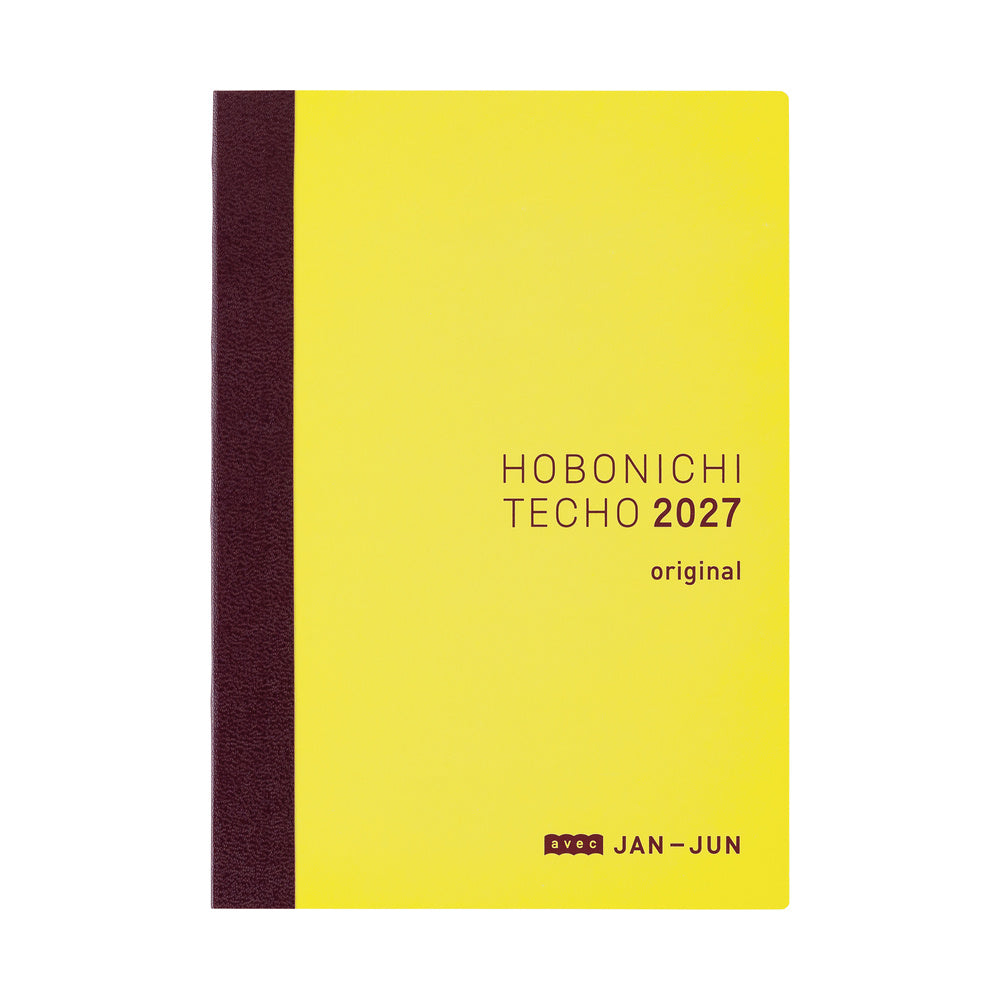Hobonichi Techo 2027 Japanese Original Avec Books - A6