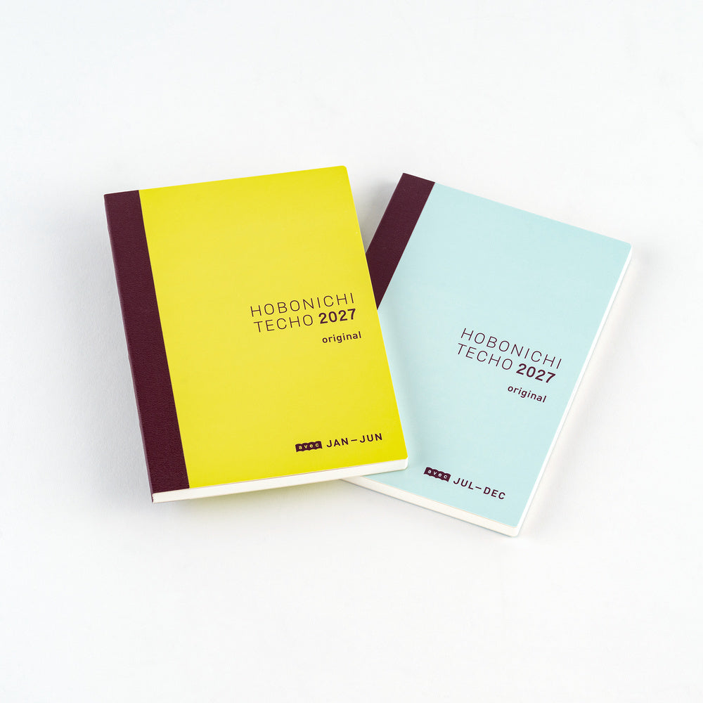 Hobonichi Techo 2027 Japanese Original Avec Books - A6