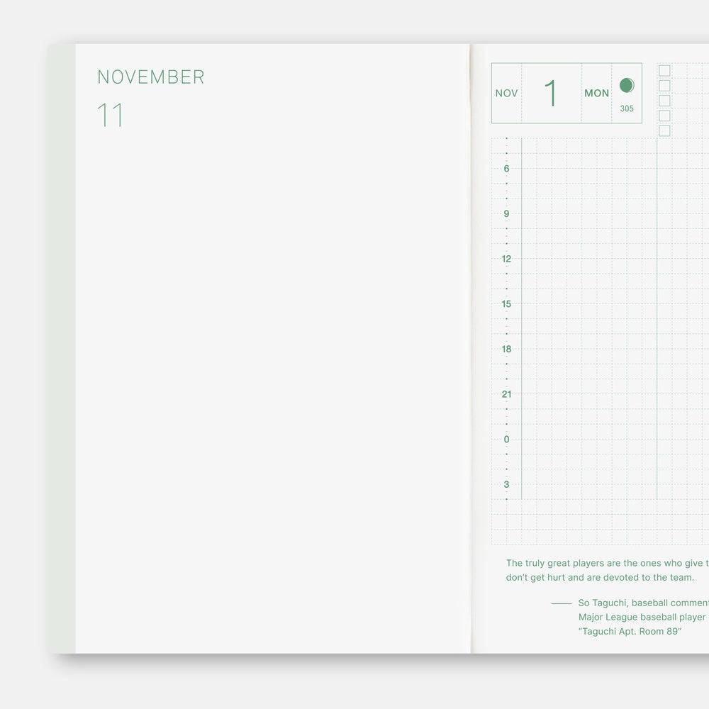 Hobonichi Techo 2027 English Original Book - A6