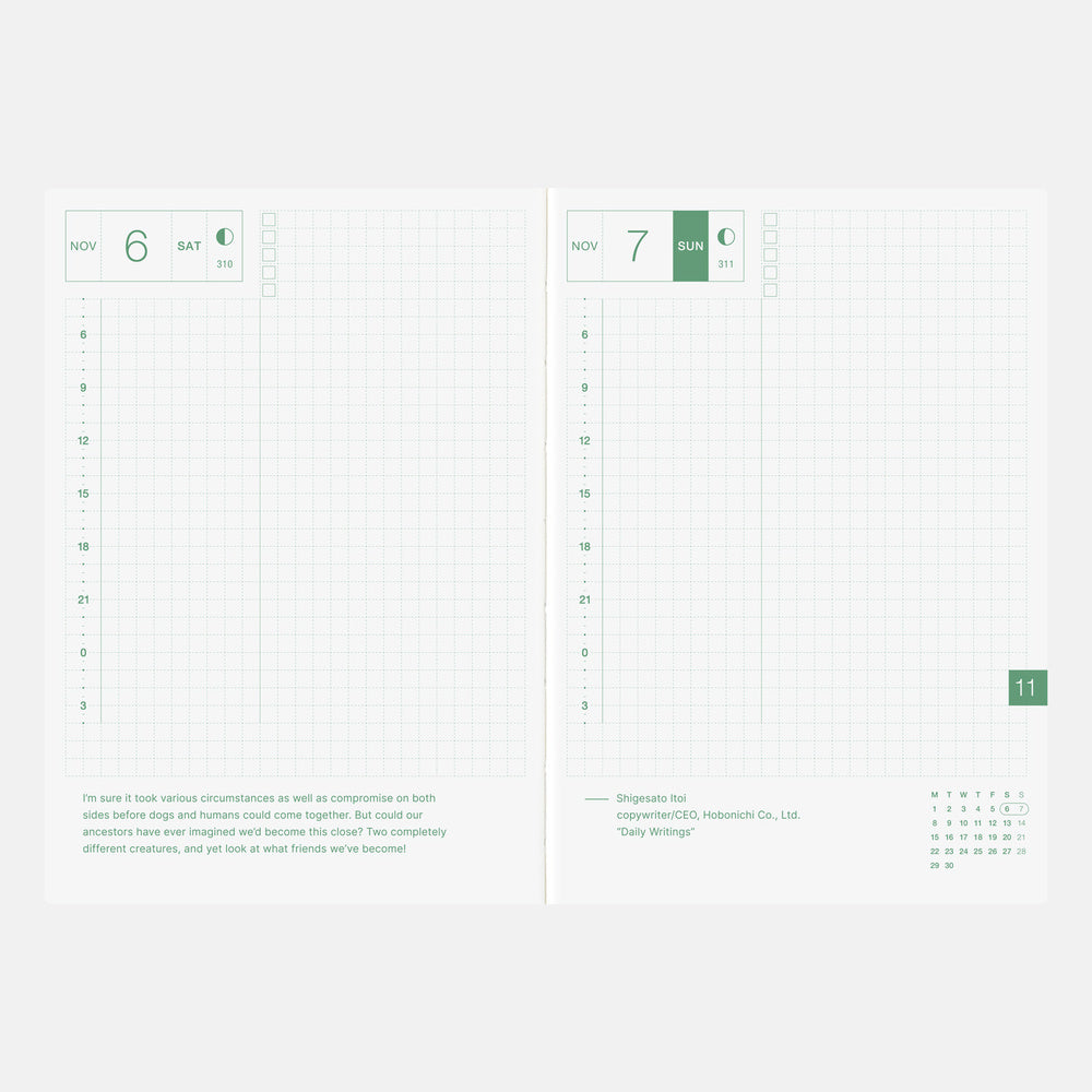 Hobonichi Techo 2027 English Original Book - A6