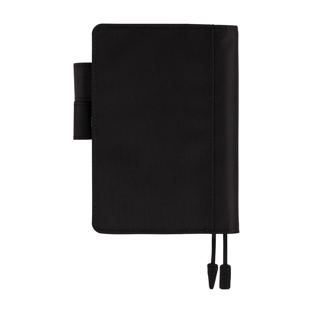 Hobonichi Techo A6 Cover Colors: Black x Clear Blue