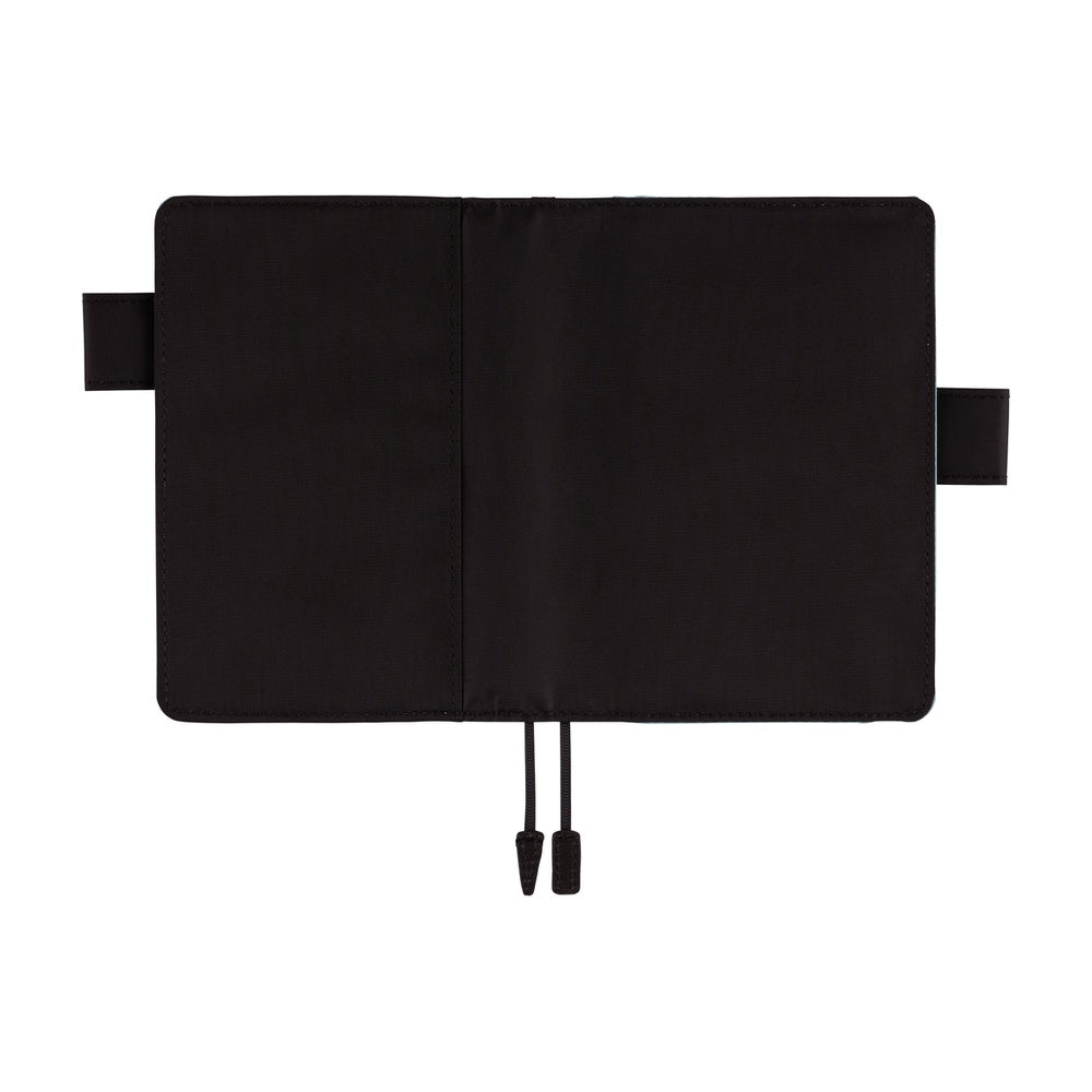Hobonichi Techo A6 Cover Colors: Black x Clear Blue