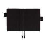 Hobonichi Techo A6 Cover Colors: Black x Clear Blue