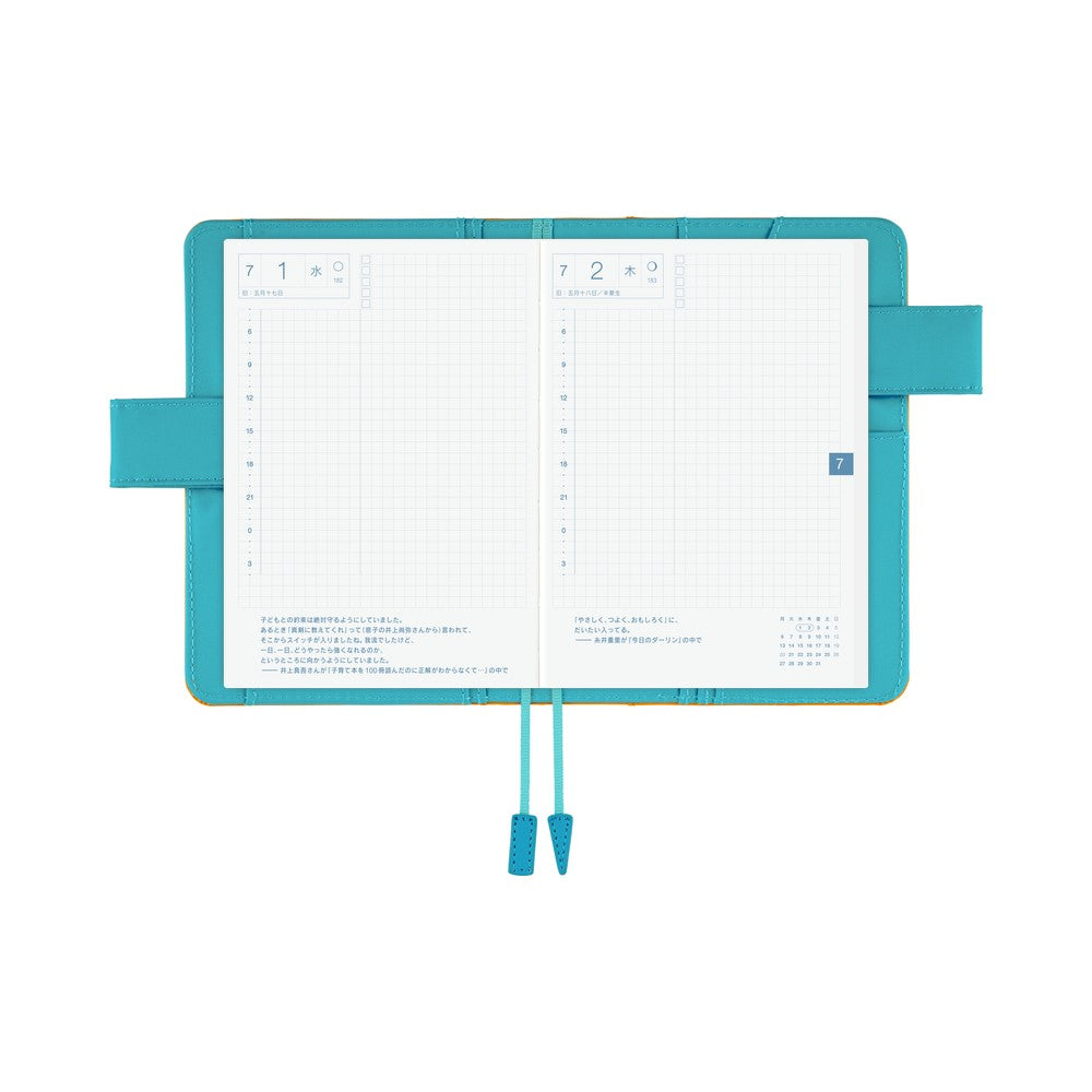 Hobonichi Techo A6 Cover Colors: Sunny Beach
