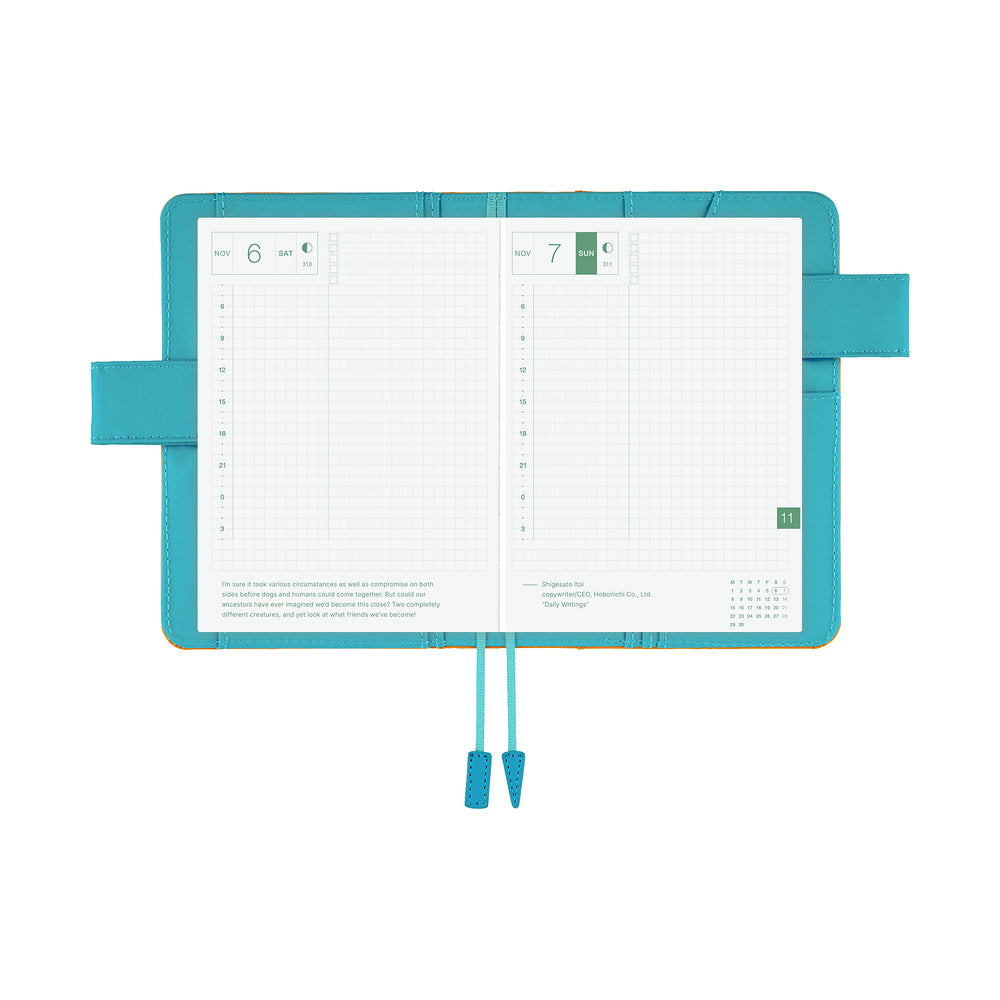 Hobonichi Techo A6 Cover Colors: Sunny Beach
