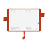 Hobonichi Techo A6 Cover Colors: Bordeaux Teracotta