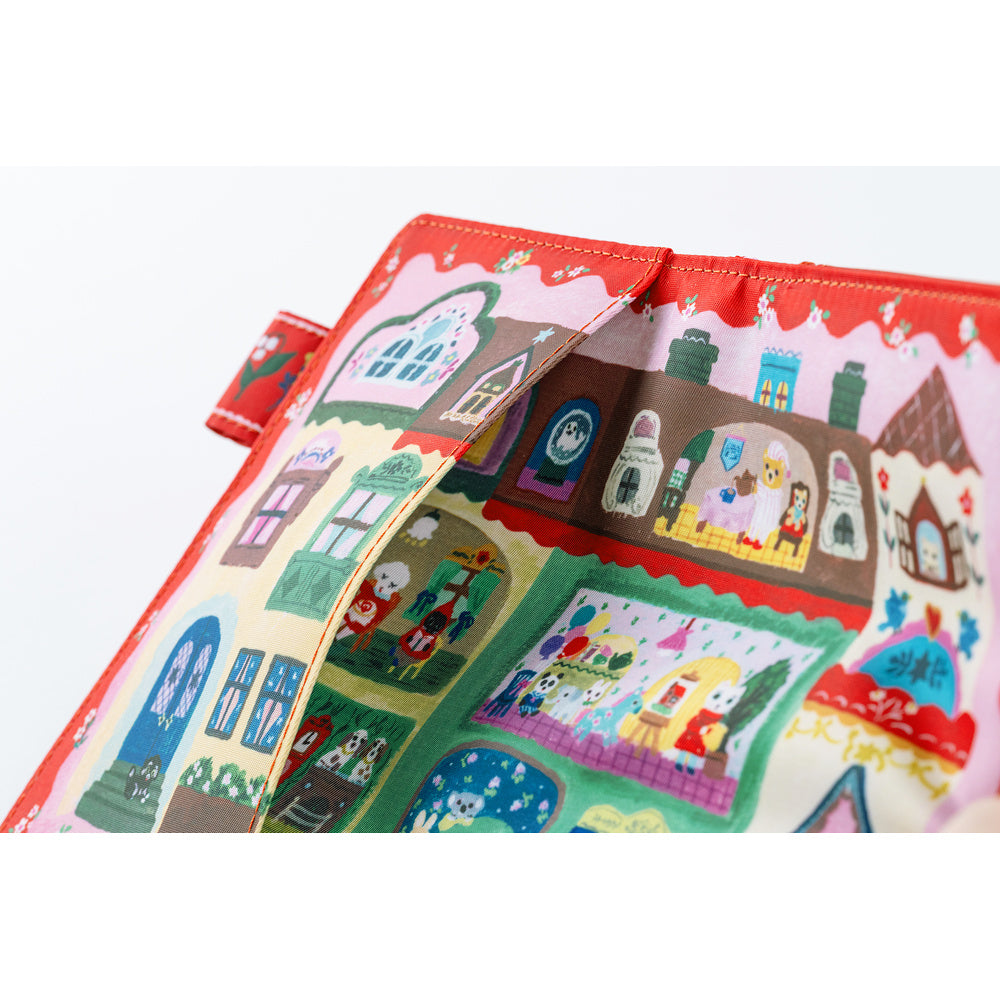 Hobonichi Techo A6 Cover Yumi Kitagishi: White Cat House