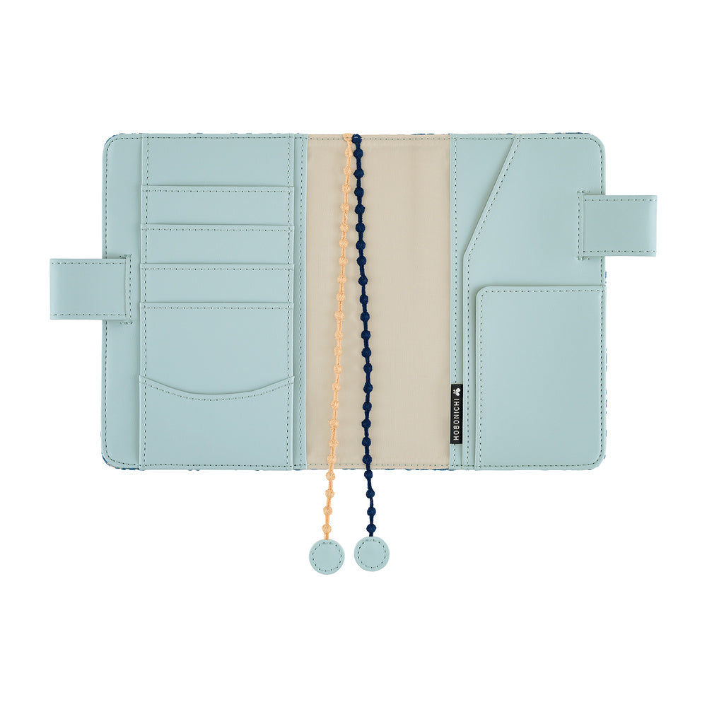 Hobonichi Techo A6 Cover mina perhonen: felice (Blue)