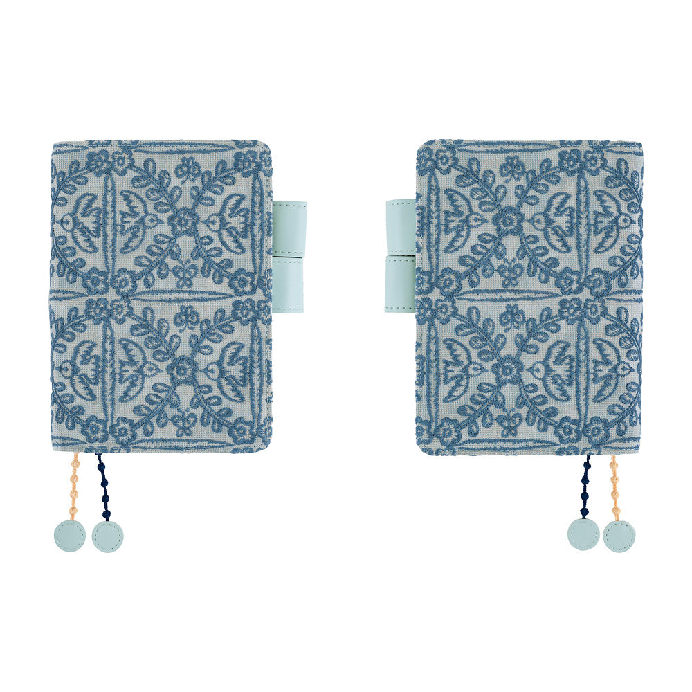 Hobonichi Techo A6 Cover mina perhonen: felice (Blue)