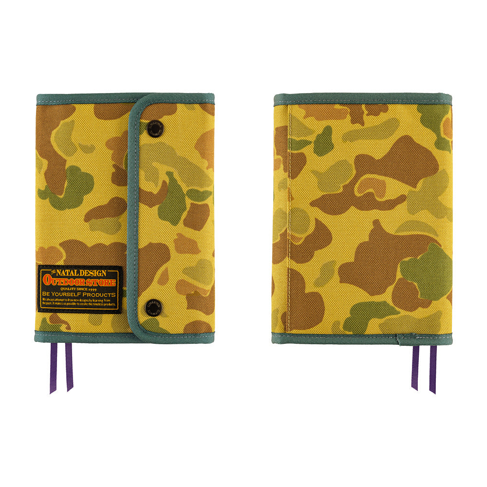 Hobonichi Techo A6 Cover Natal Design: Hello New Day! (Camo)